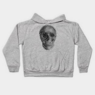 Skull Halftone Kids Hoodie